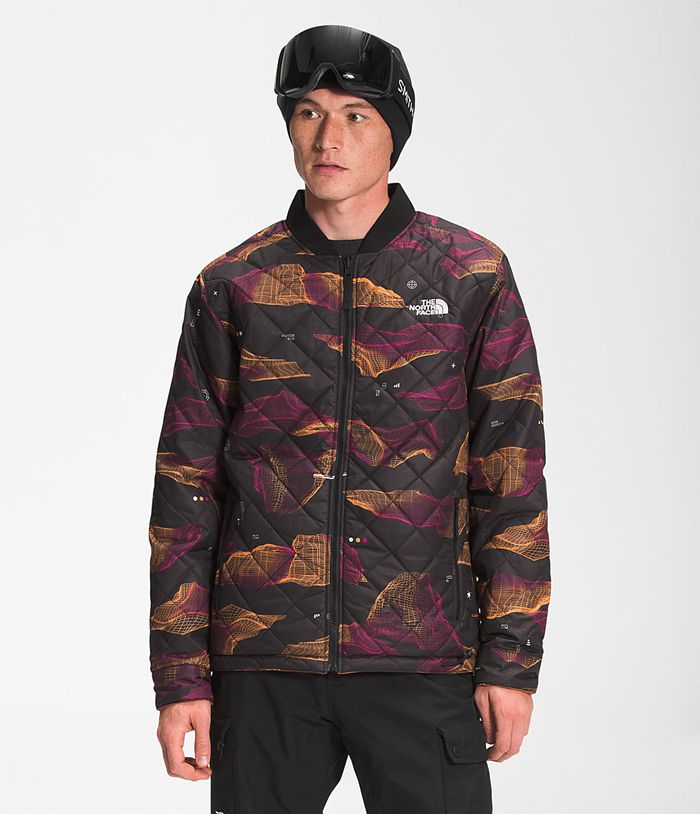 The North Face Μπουφαν Του Σκι Πορτοκαλι/Μαυρα Ανδρικα Jester - Greece 3827MLIFV